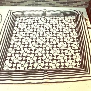 Coach silk scarf
